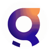 Purple and orange gradient Global 'G' logo representing rise